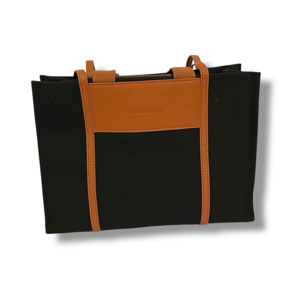 Unbranded Handbags - Black & Brown Classic Women HandBag Fashion Shoulder Purse 10” X 14” X 4”